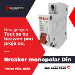Breaker 1 pole Din Rail Steck Serie SDD61